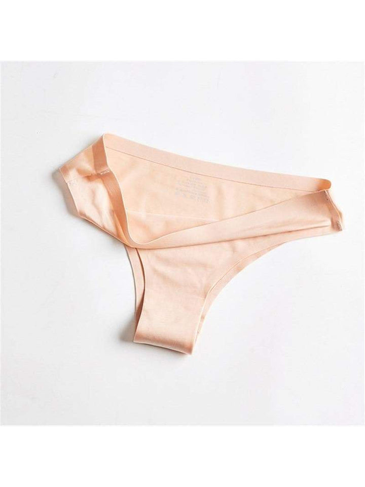 Liviabliss 7128 - Solid Ice Silk Shorts String Külot