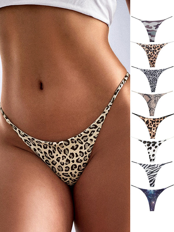 Liviabliss 7135 - Leopard Baskılı T-String String Külot