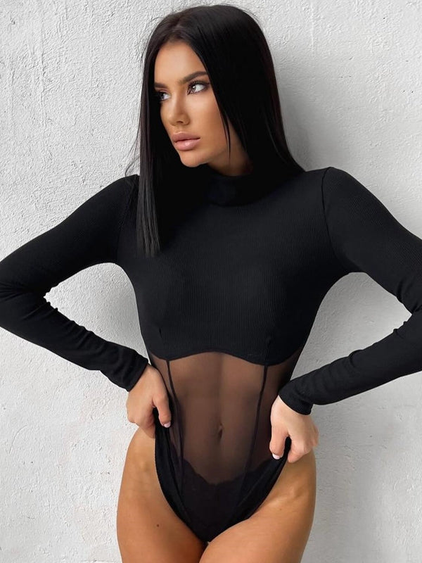Liviabliss 7290 - Seksi Mesh Ribbed Body