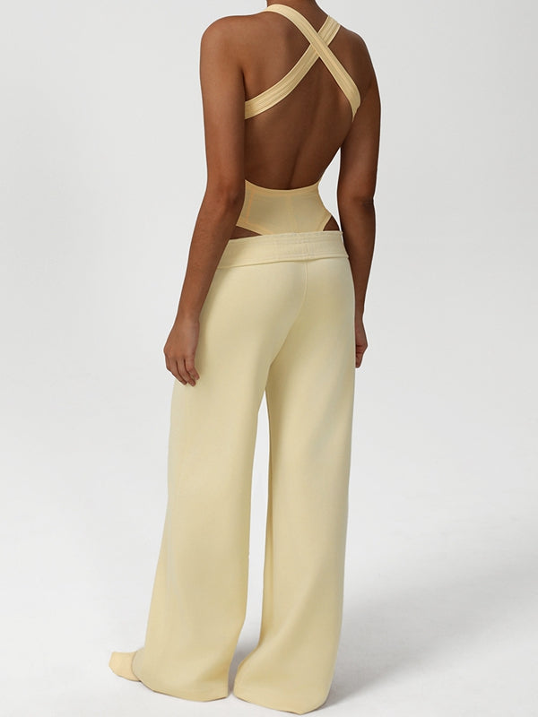 Liviabliss 7309 - V Collar Cross Back Body