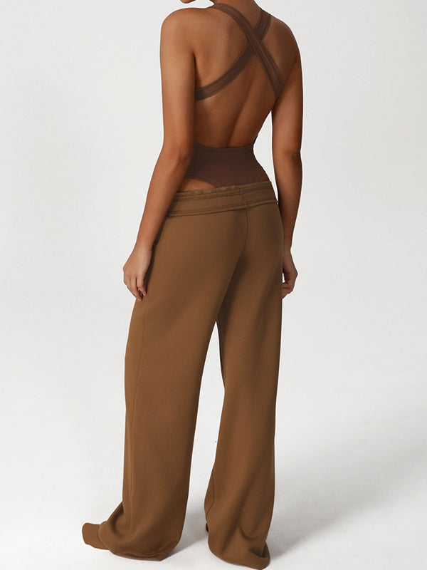 Liviabliss 7309 - V Collar Cross Back Body