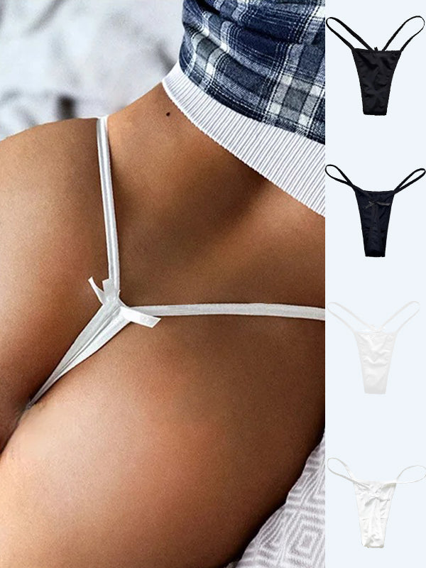 LIVIABLISS 7248 – Seksi Tek Renk T-String Külot